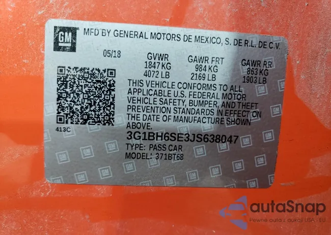 3G1BH6SE3JS638047: 90275445