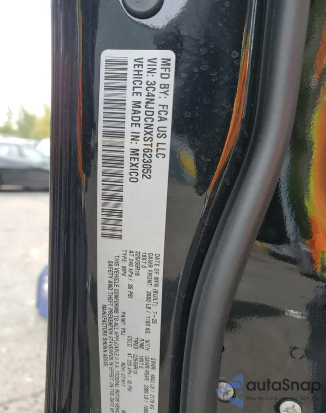 3C4NJDCNXST623052: 85890385