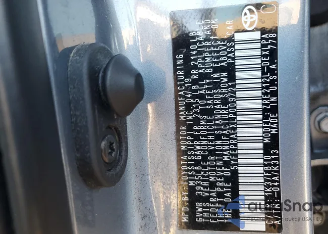 5YFEPRAEXLP009721: 87252695