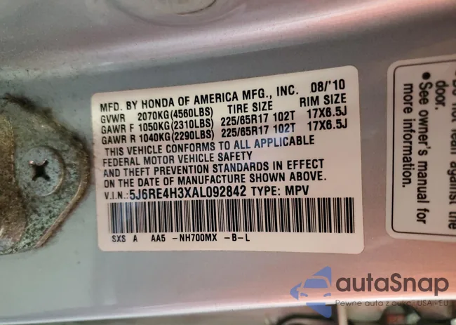 5J6RE4H3XAL092842: 85134015