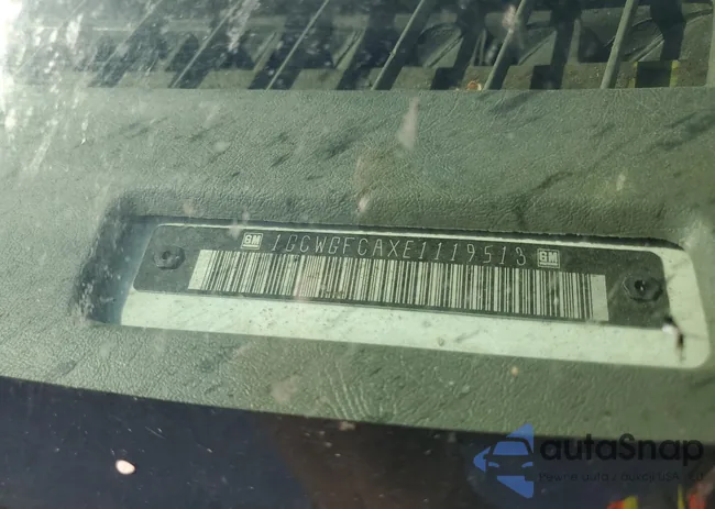 1GCWGFCAXE1119513: 87116195