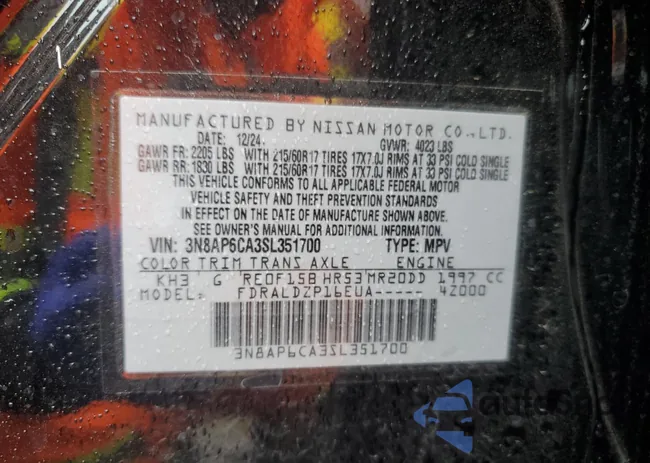 3N8AP6CA3SL351700: 86463115