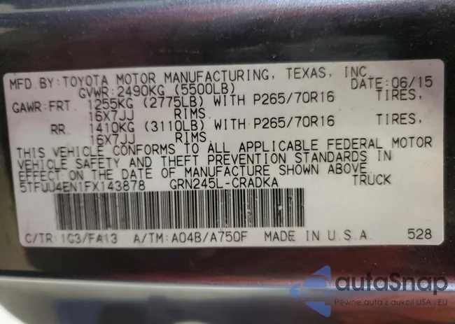 5TFUU4EN1FX143878: 85902545