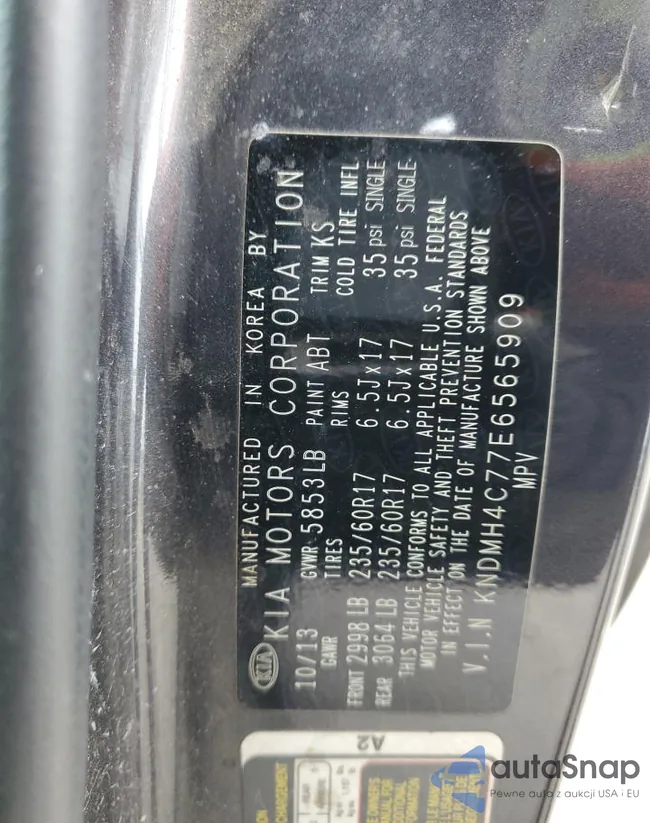 KNDMH4C77E6565909: 90697855