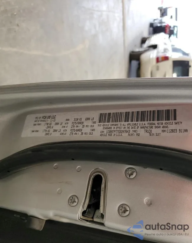 1C6RR7PT7GS207643: 86266505