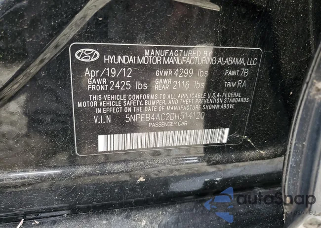 5NPEB4AC2DH514120: 90020585