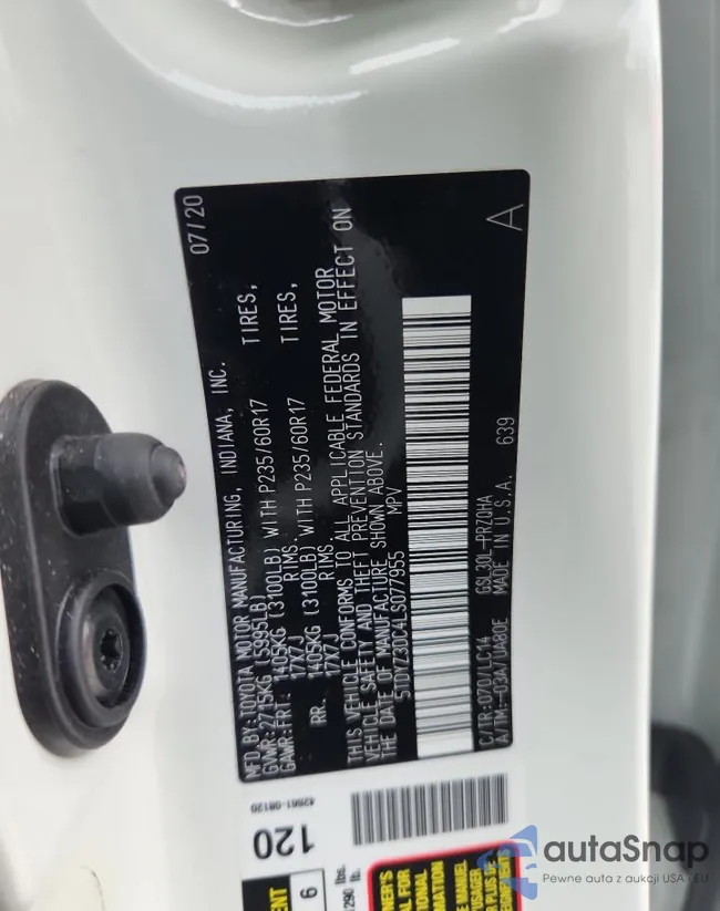 5TDYZ3DC4LS077955: 85277415