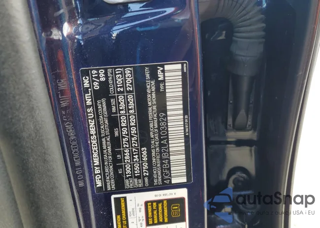 4JGFB4JB2LA103829: 85148925