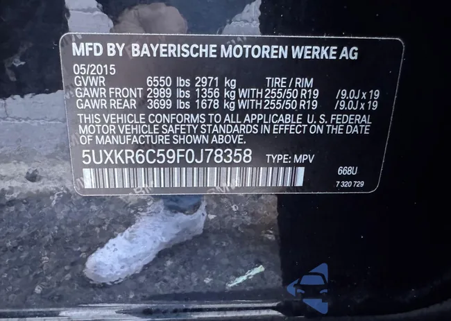 5UXKR6C59F0J78358: 90097585