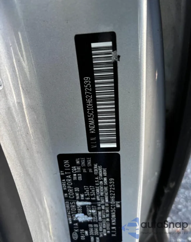 KNDMA5C10H6272539: 89728155