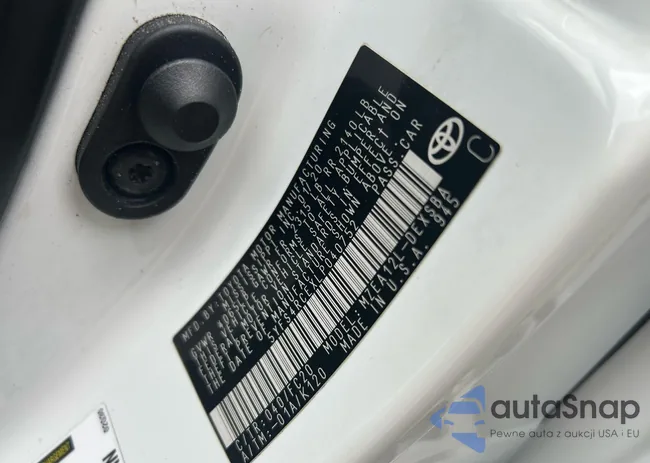 5YFS4RCEXLP040752: 87108505