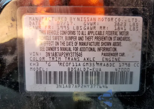 3N1AB7AP2HY377646: 89796565