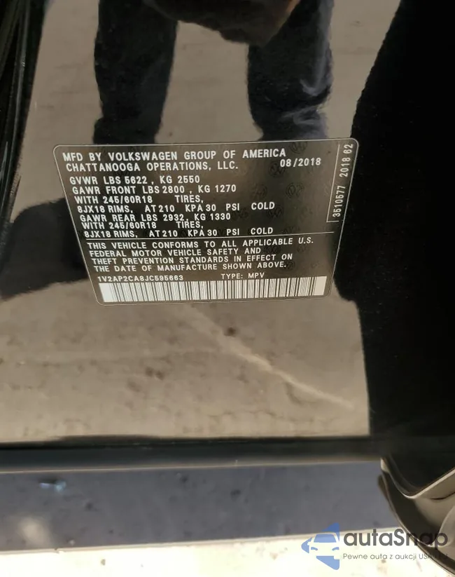 1V2AP2CA8JC595663: 90609835