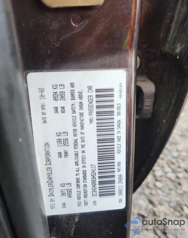 2C3HD46R83H524117: 82464775