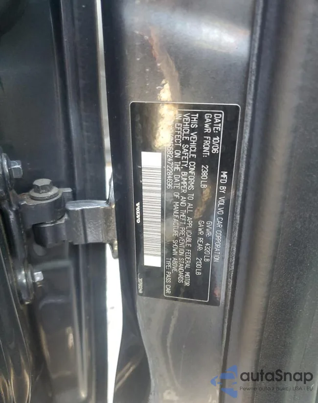 YV1MS682472284696: 85347915