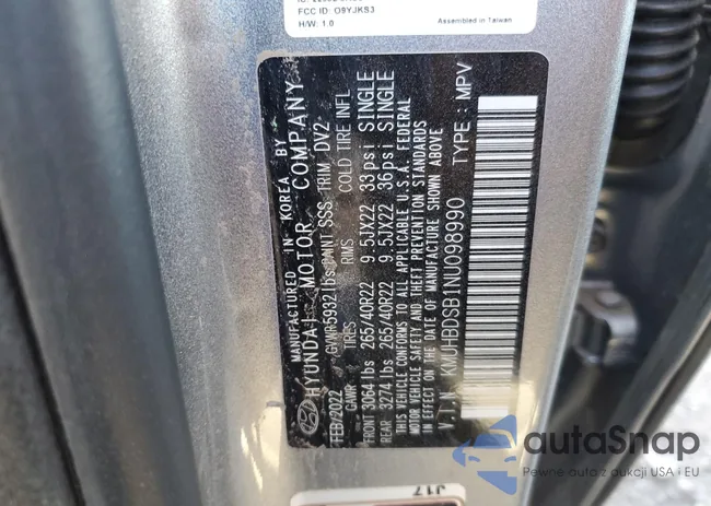 KMUHBDSB1NU098990: 90070265