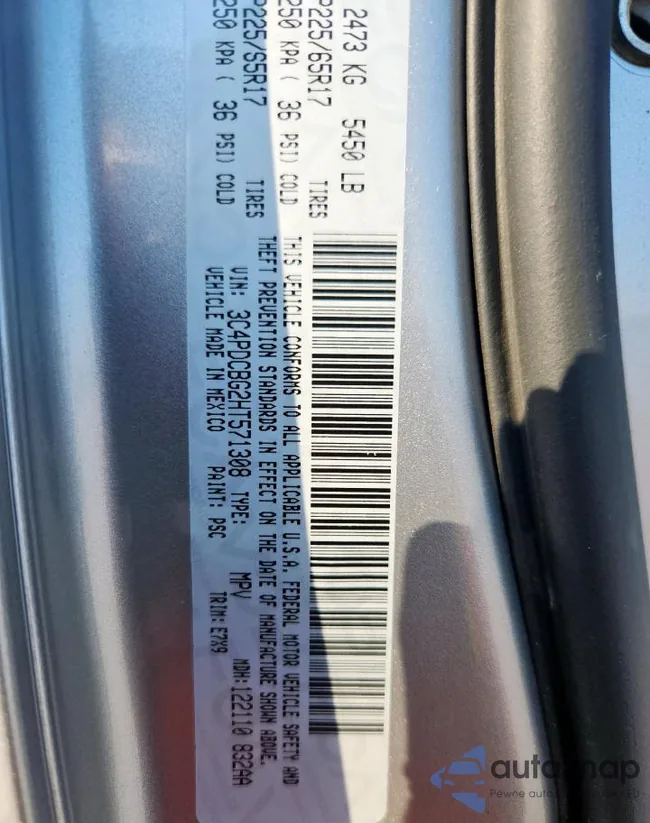 3C4PDCBG2HT571308: 85898355