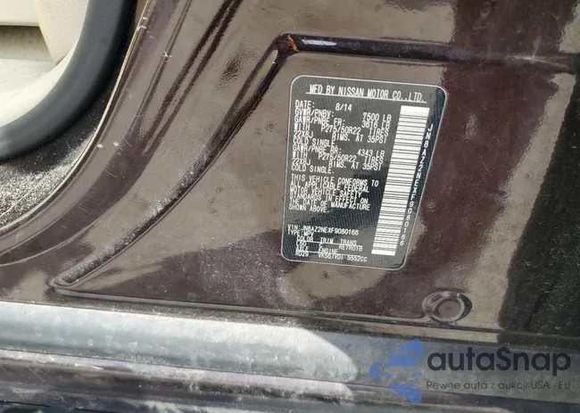 JN8AZ2NEXF9080166: 85155385