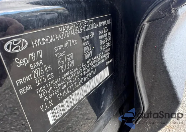 5NMZT3LB0JH081161: 90072135