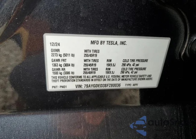 7SAYGDED3SF280036: 81861085