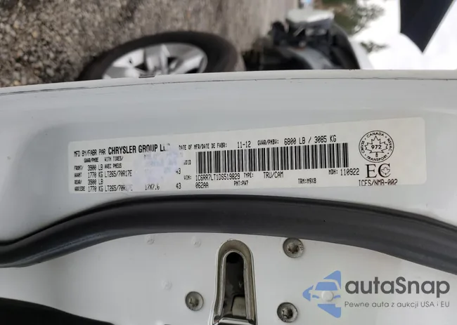 1C6RR7LT1DS519829: 90315885