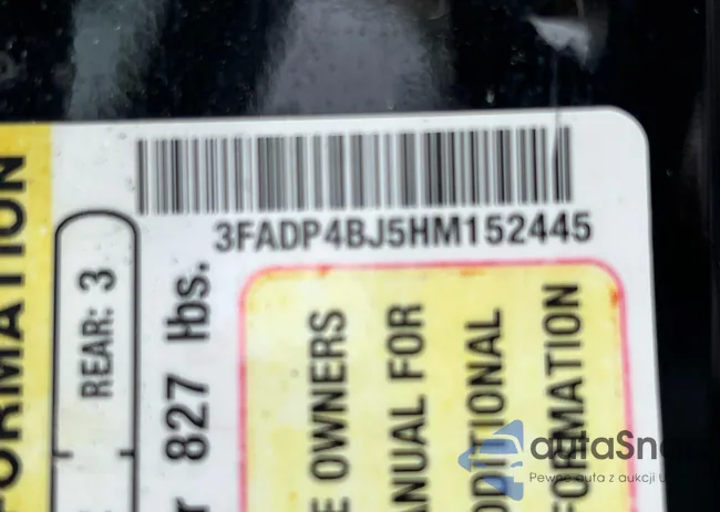 3FADP4BJ5HM152445: 86067075
