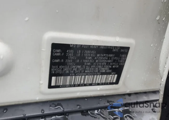 4S4BRBKC6D3315760: 90833255