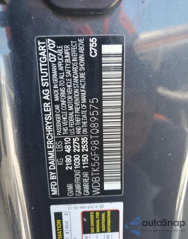 WDBTK56F98T089575: 84740895