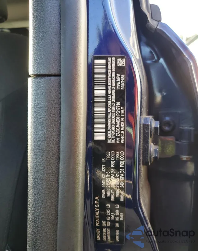 ZACCJAABXHPG17718: 81570885