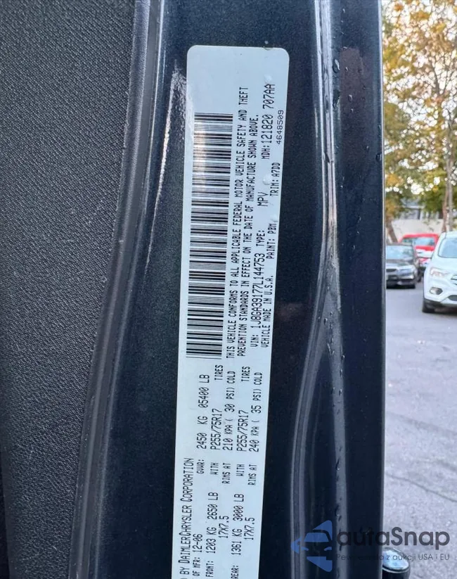 1J8GA39177L144753: 90586105