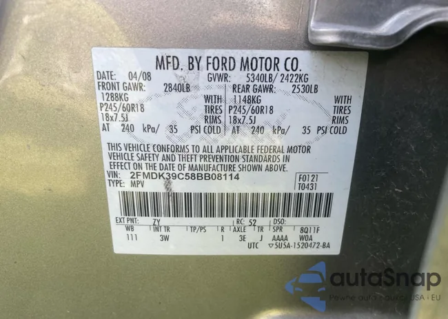 2FMDK39C58BB08114: 90395075