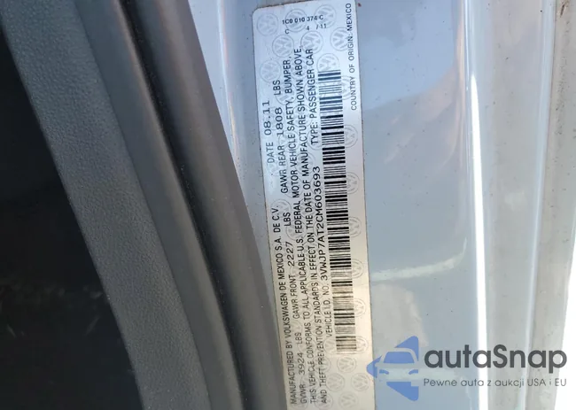 3VWJP7AT2CM603693: 89639995