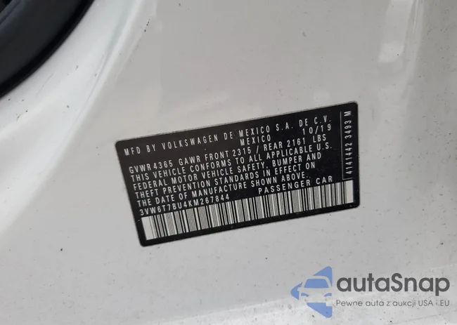 3VW6T7BU4KM267844: 86127885