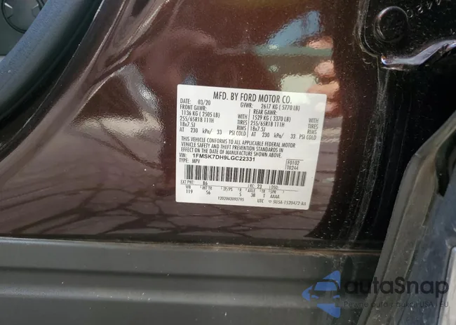 1FMSK7DH9LGC22331: 71935265