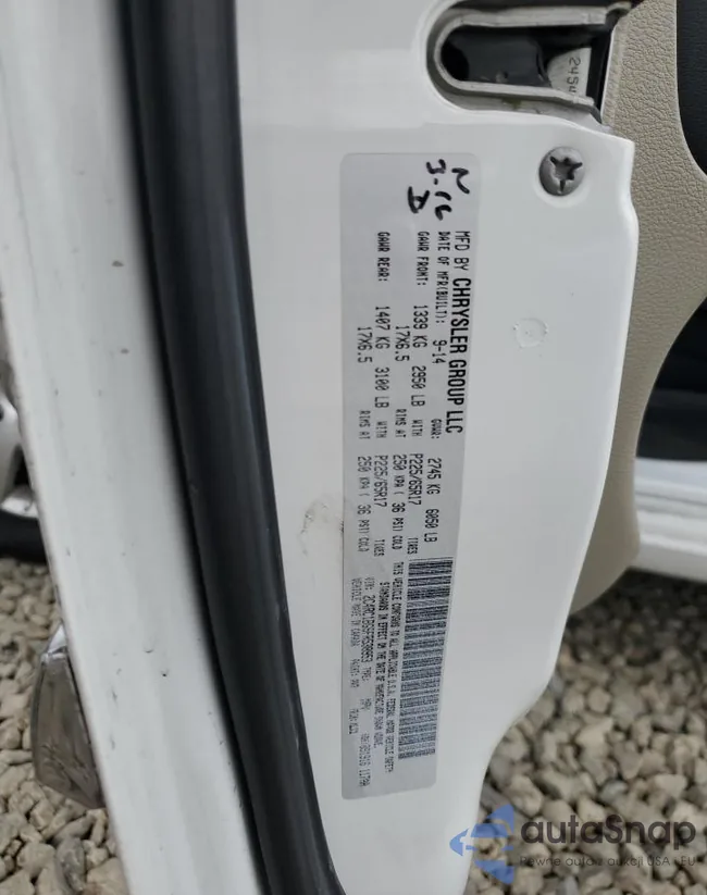 2C4RC1BG9FR538953: 86713405