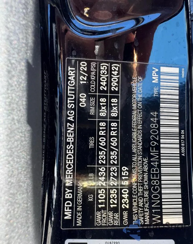 W1N0G8EB4MF920844: 89789145