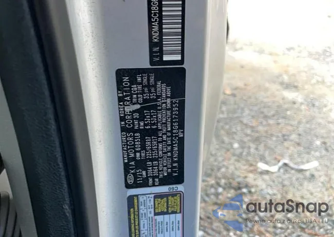 KNDMA5C18G6173952: 90478245