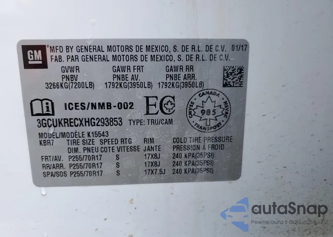 3GCUKRECXHG293853: 90517365