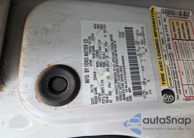 1FMJU1K55AEB56669: 91280705