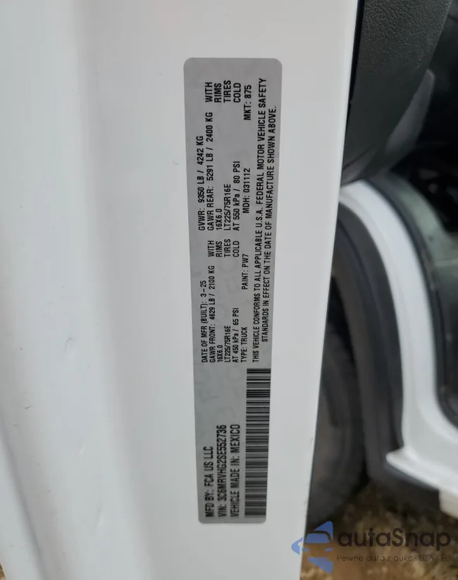 3C6MRVHG2SE552736: 86774105