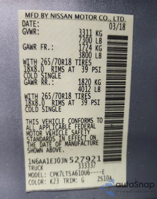 1N6AA1EJ0JN527921: 86195895