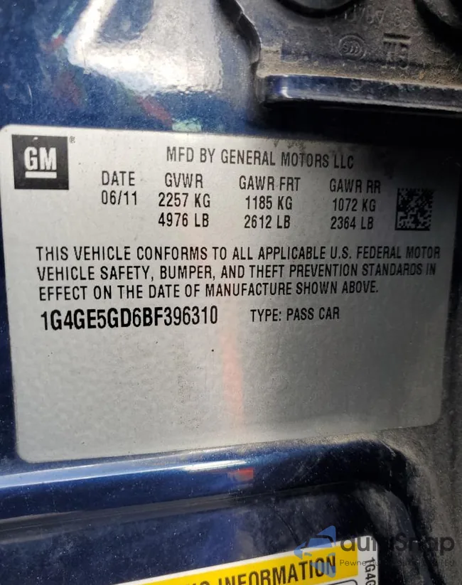 1G4GE5GD6BF396310: 90300425