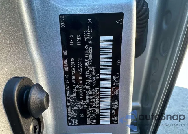 5TDGZRAH4MS032191: 90139005