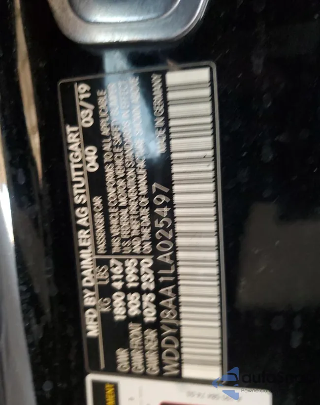 WDDYJ8AA1LA025497: 87188715