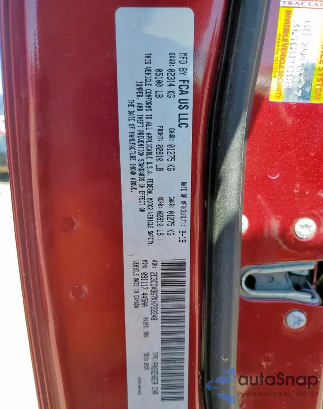 2C3CDXBG7KH722248: 90532535