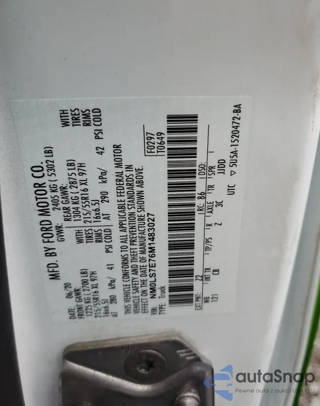 NM0LS7E76M1483027: 91169075