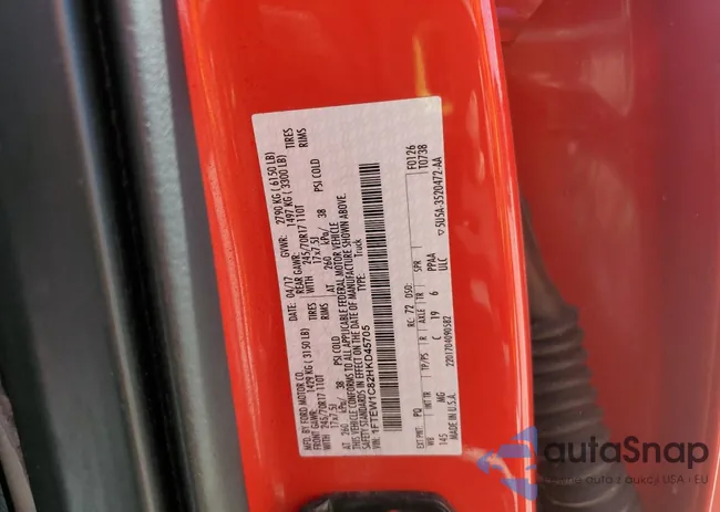 1FTEW1C82HKD45705: 84643585