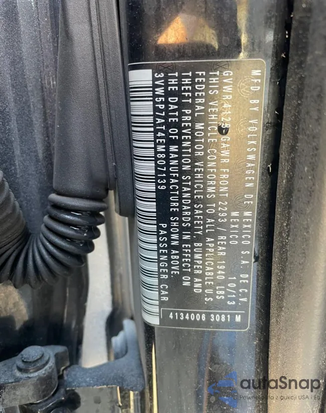 3VW5P7AT4EM807139: 90394075