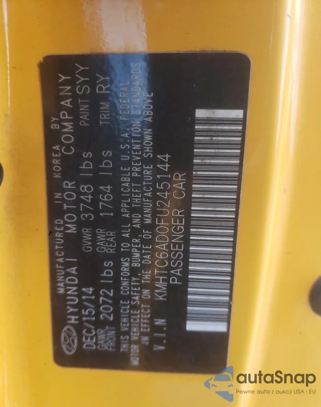 KMHTC6AD0FU245144: 90270455