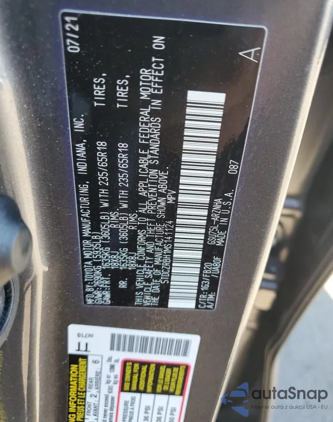 5TDCZRBH1MS141124: 85388275